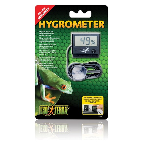 Exo terra digital hygrometer - digital,