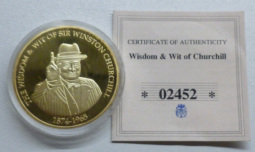 Winston churchill wisdom wit - wisdom, &