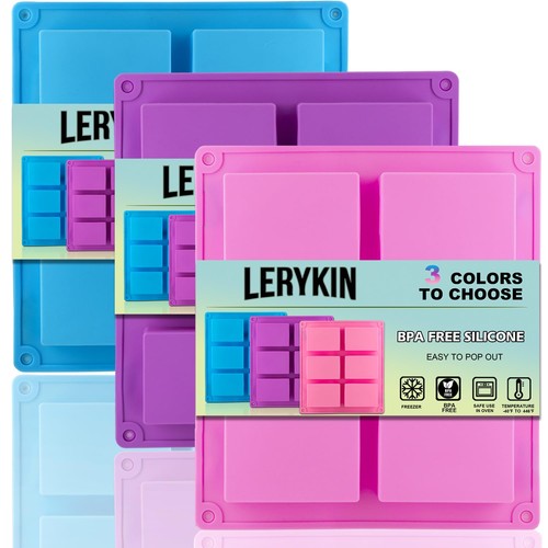 Pack silicone rectangle soap - pack,