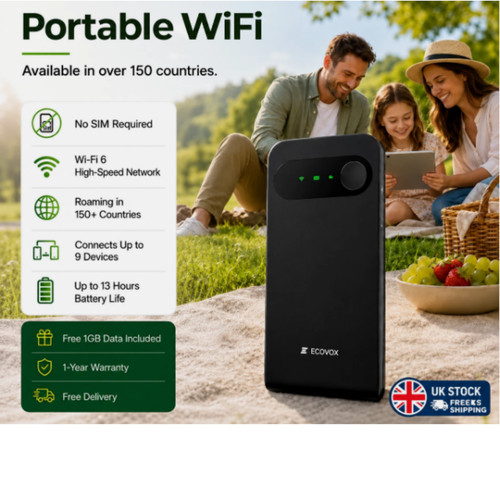Ecovox portable wifi - portable, hotspot