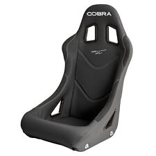 Cobra Monaco Pro Steel Frame Seat - Black, Vinyl, FIA 8855-1999 Approved