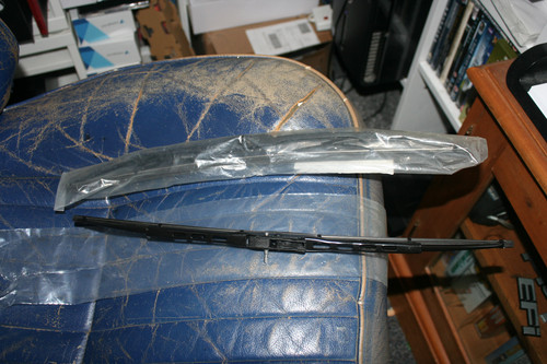 New wiper blades - new,