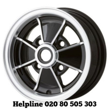 BRM / Classic Mini 4.5x10 Four Alloy wheels (NEW)