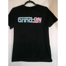 Grind On Rails Graphic T Shirt Mens Skateboarding Black