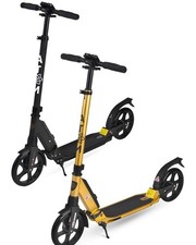 Folding Adult Scooter Big Wheels Suspension Non Electric Commuter Kick/Push Dual