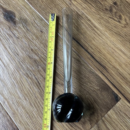 Vintage bud vase hand blown - hand,