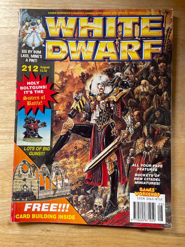 White dwarf 212 - white, 1997