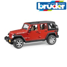 Bruder Toys 02525 Jeep Wrangler Unlimited Rubicon Opening Bonnet Doors Tailgate