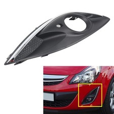 Front Bumper Fog Light Cover For Opel Corsa D For Vauxhall Corsa D 2011-2014 11