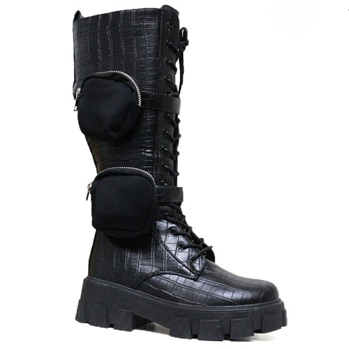 Ladies punk goth chunky - ladies, winter