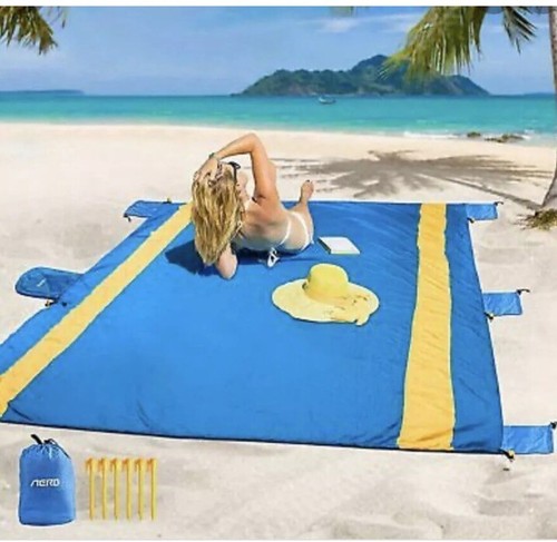 Large sand beach mat - sand, rug