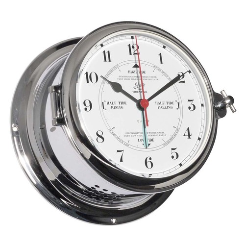 Ship clock with tide display - ship,