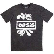 Oasis 'Logo Splat' Charcoal