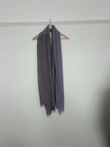 Oska grey lavender scarf - lavender,