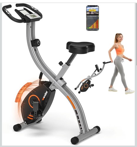 Exercise bike foldable - foldable, with