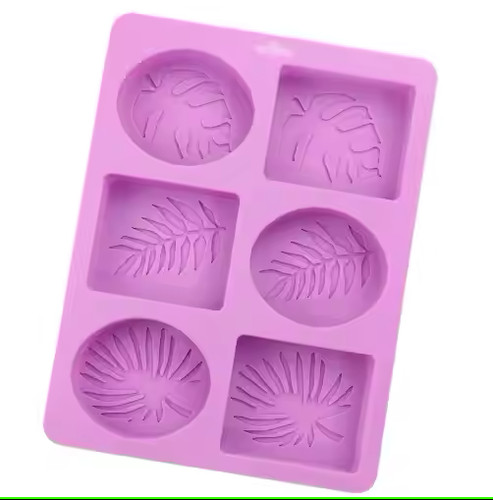 Cavity silicone leaf soap - cavity, 3d