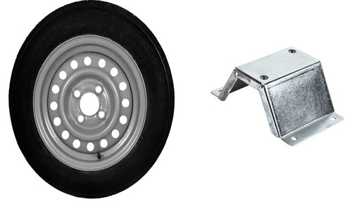 Spare wheel holder - holder, for