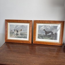 2 X  Vintage Framed Hunting