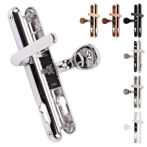 Composite lever pad door - composite,