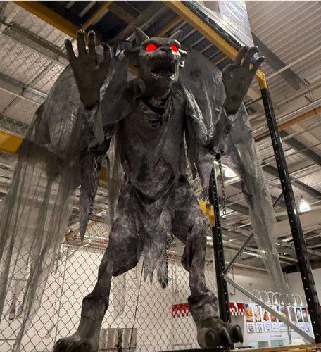 Large halloween gargoyle - large,