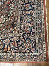 Large Antique Persian rug. Unique colour. Good condition. 370cm x 280cm