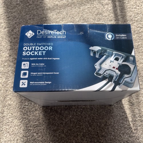 Outdoor double switched - outdoor, socket