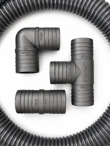 50mm corrugated flexible - 50mm, (2")