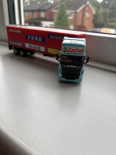 Scalextric track side truck