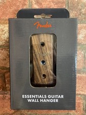 Fender Hardwood Guitar Wall Hanger, Walnut- Guitar Essentials