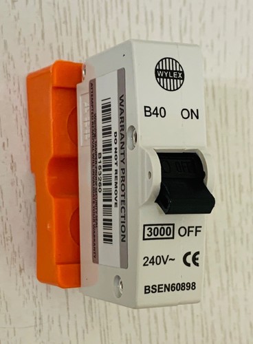 Wylex 40a type - 40a, push/plug-in