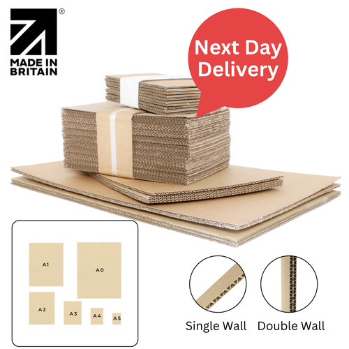 Brown cardboard corrugated - brown,