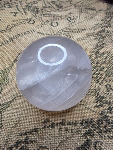 Girasol rose quartz crystal - rose,