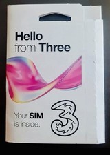 3 Ireland 4G/5G - Pay As You Go-Irish Network-Prepaid Triple SIM Card