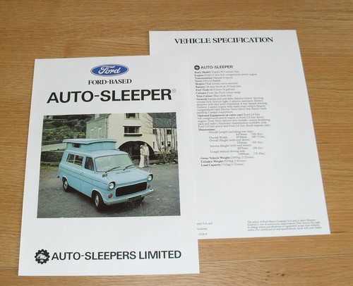 Ford transit auto sleeper - transit,
