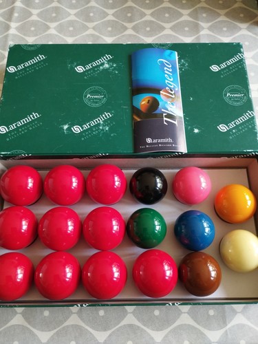 Aramith snooker ball - set, for