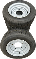 4x Ifor Williams trailer Wheels tyres 185/60R12C 5 Stud 6.5" PCD 114.5mm Centre