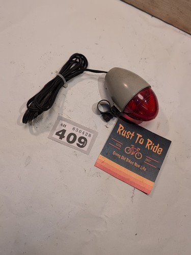 Vintage bicycle rear lamp - bicycle,