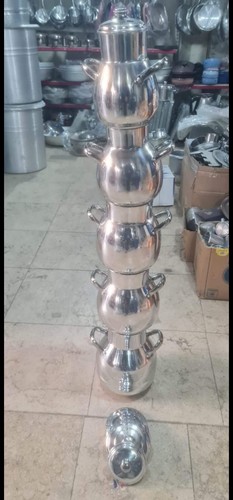 Aluminium beans cooking - beans, pot