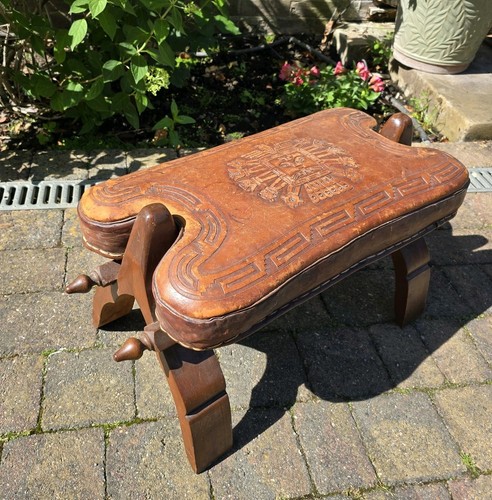 Vintage camel saddle - camel, seat