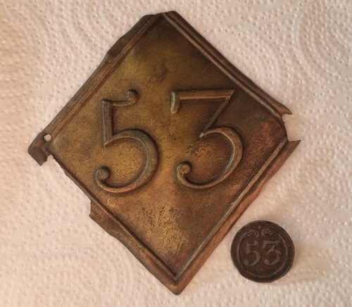 Shako plaque button napoleon - button,