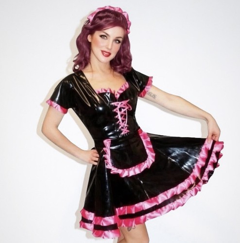 Misfitz black pvc - pvc, &