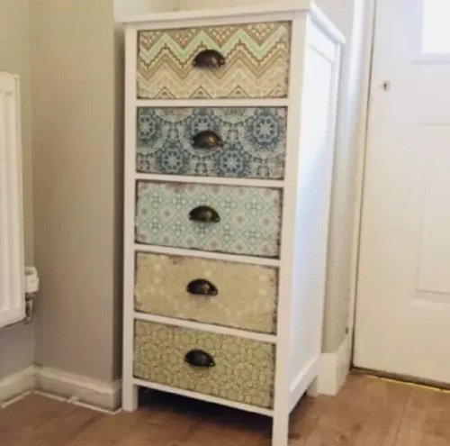 Shabby chic tallboy - shabby,
