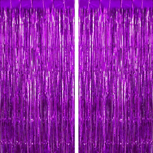 Pack fringe curtains foil - 2,