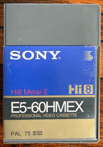 Sony hi8 professional - sony,