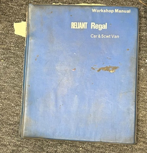 Reliant regal car van - reliant,