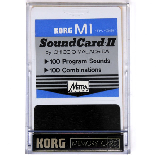Korg metra sound card - korg,