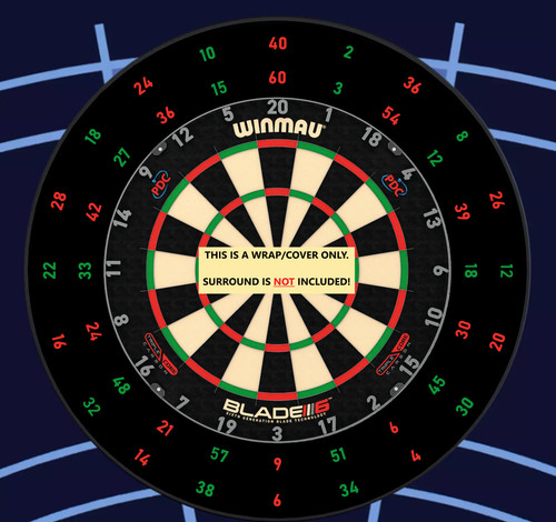 Dartboard surround training - surround,