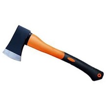 1.75LB HAND AXE WITH FIBREGLASS SHAFT & RUBBER GRIPHANDLE LOG CHOPPER