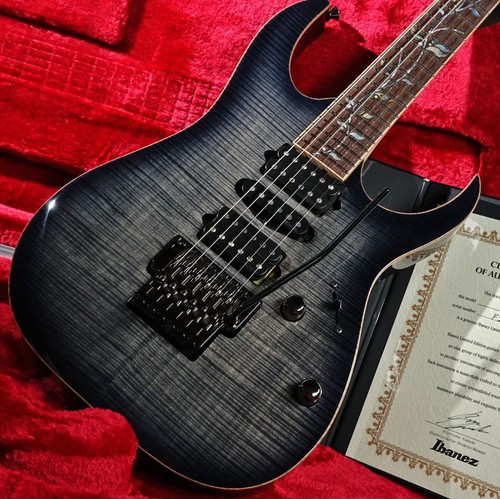 Ibanez rg8570 bre black rutile - black,
