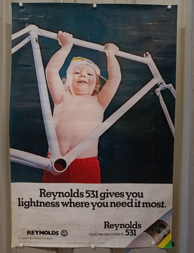 Vintage reynolds 531 steel - vintage, ti